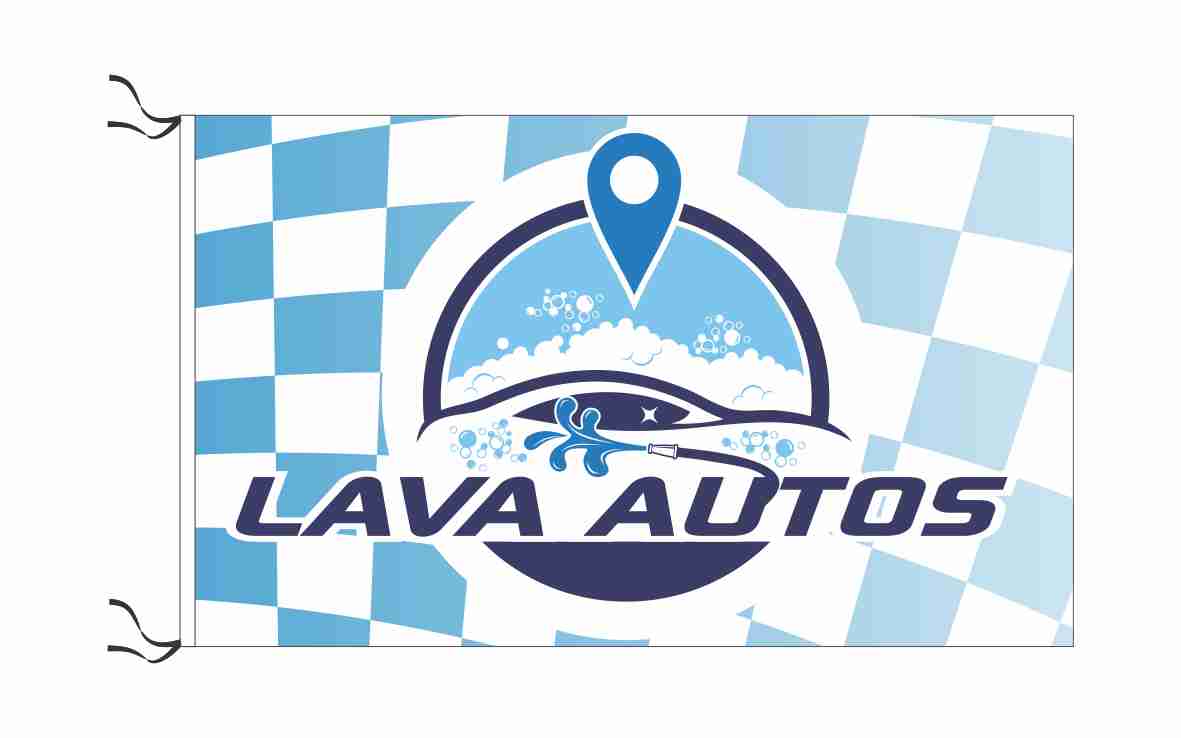 Lava Autos Cuadros Celeste medida 150 x 90 cm   art:36046