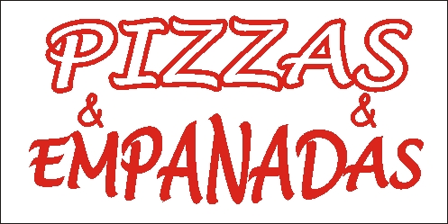 Pizzas y empanadas medida 150 x 75 cm   art:36031